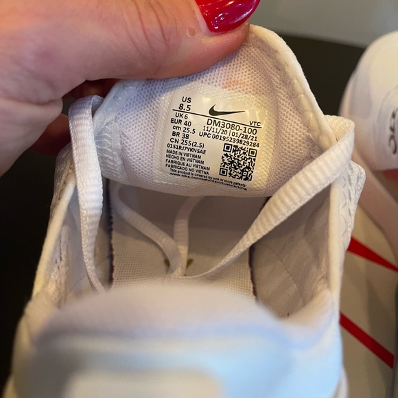 Nike air max 270 metallic gold white sneakers - Picture 6 of 8